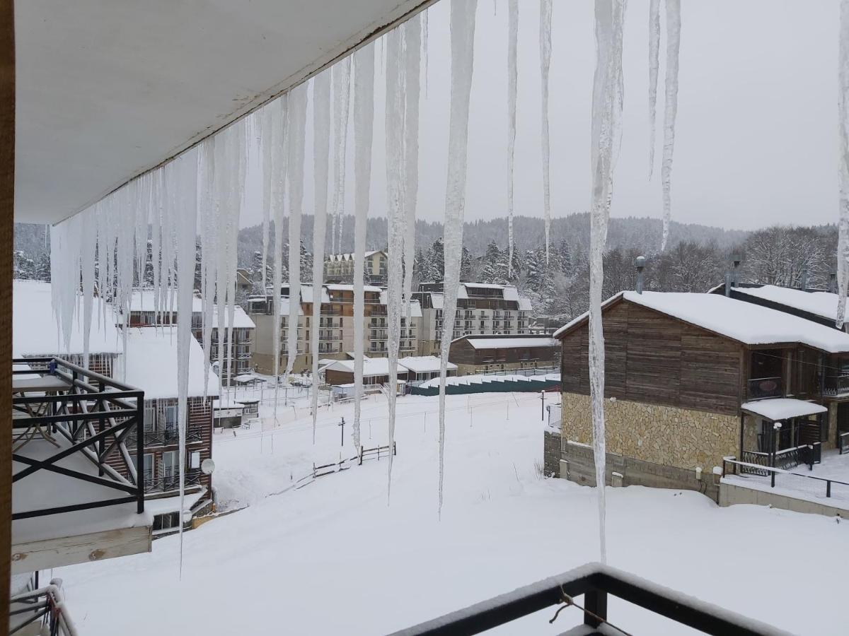 Hotel Mgzavrebi Bakuriani Exteriör bild