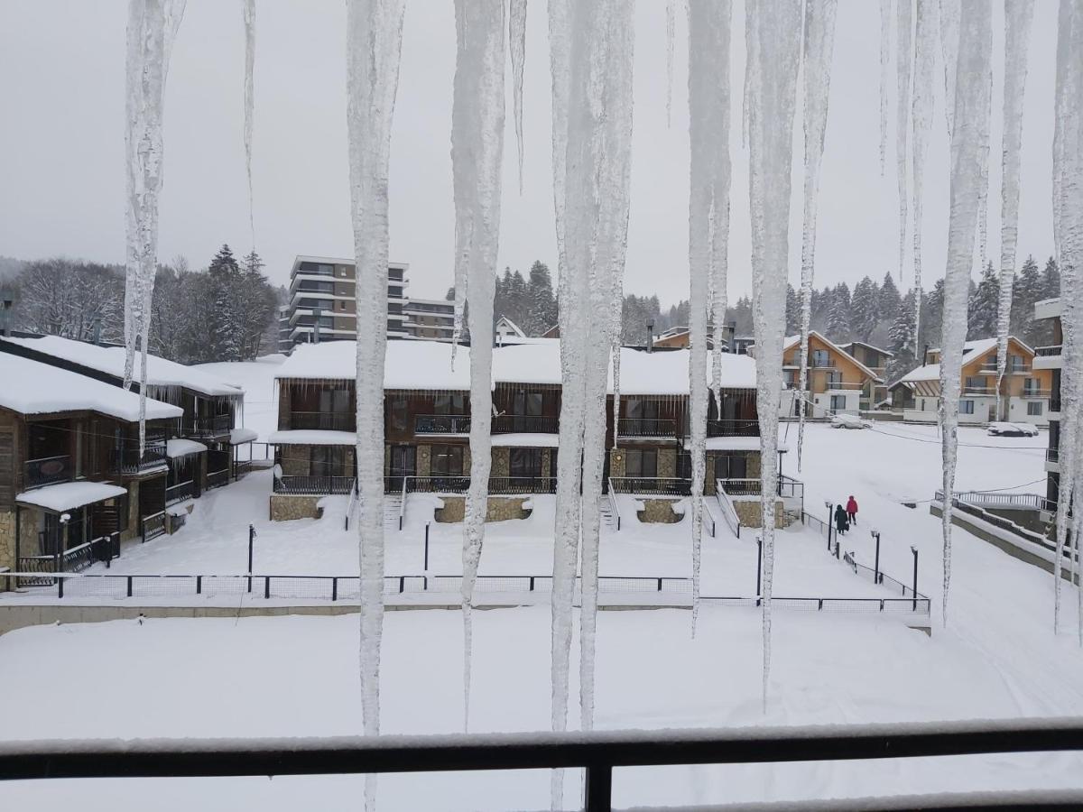 Hotel Mgzavrebi Bakuriani Exteriör bild