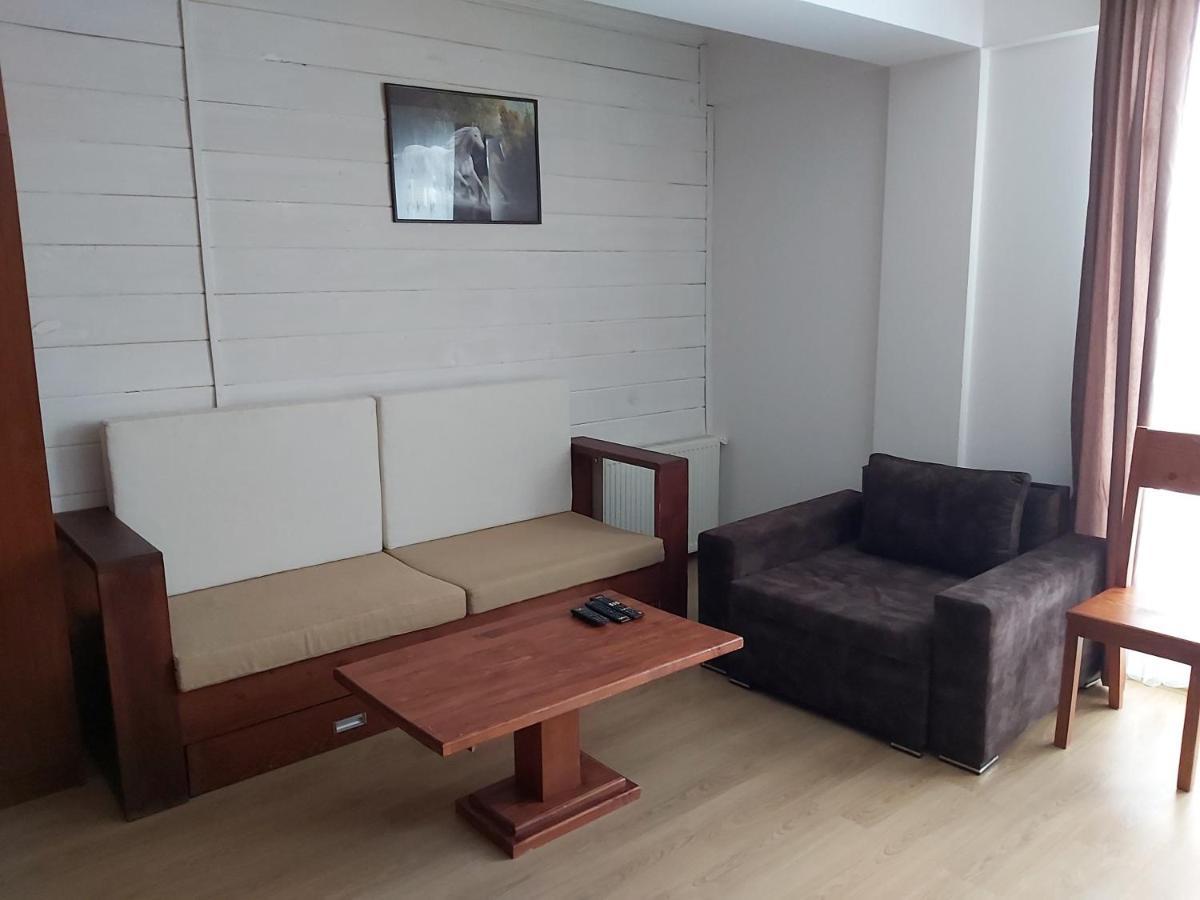 Hotel Mgzavrebi Bakuriani Exteriör bild